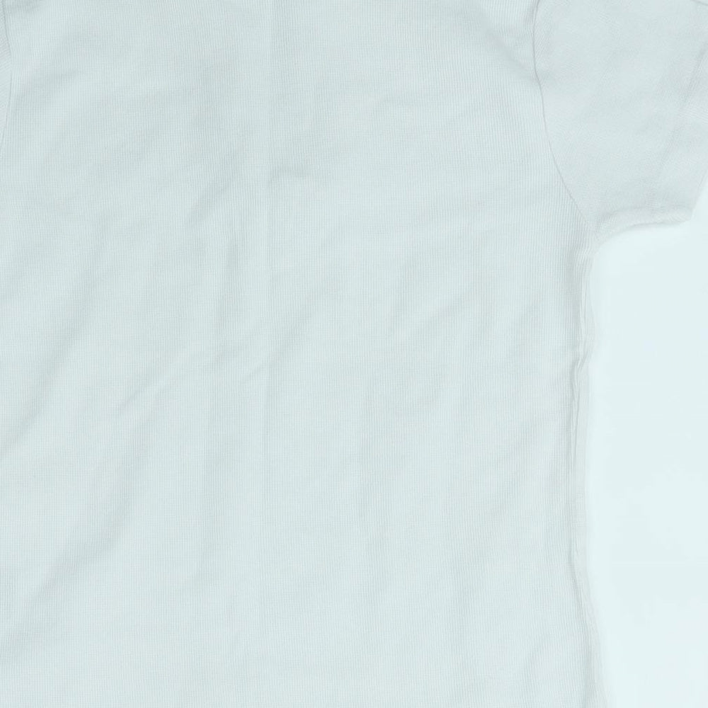 ELLA J Girls White Basic Polo Size 15-16 Years - SPORT