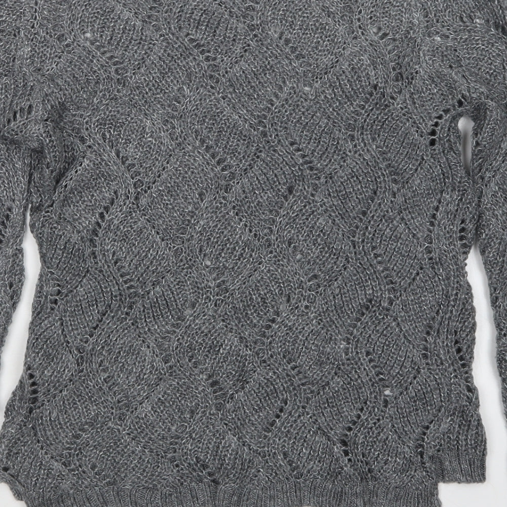 Atmosphere Womens Grey Pullover Jumper Size 6
