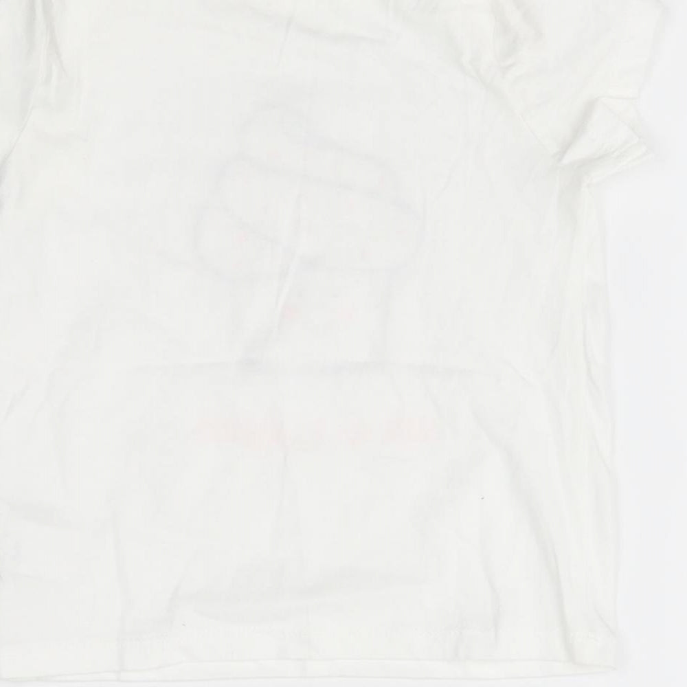 NEXT Girls White Basic T-Shirt Size 12-18 Months - cute as a cupcake