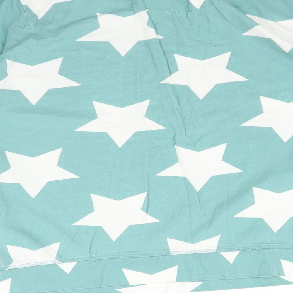 Next Womens Blue Pyjama Top Size XS - Star print