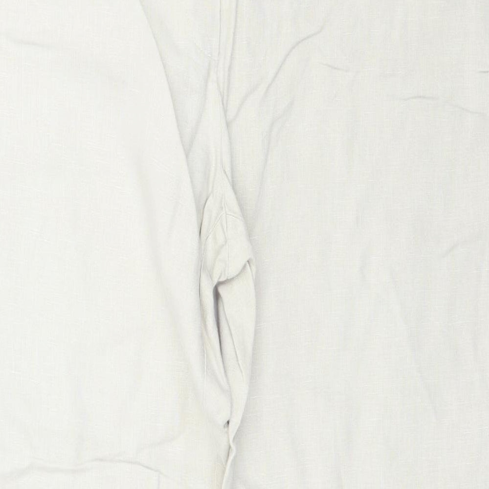 Moda Womens Beige Trousers Size 12 L29 in