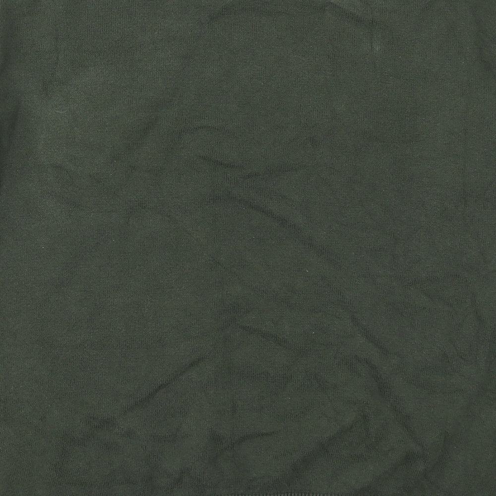 Twister Gorilla Mens Green Knit Pullover Jumper Size L