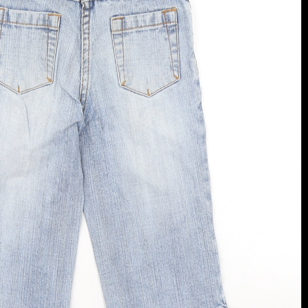 Nect Girls Blue Denim Straight Jeans Size 5 Years
