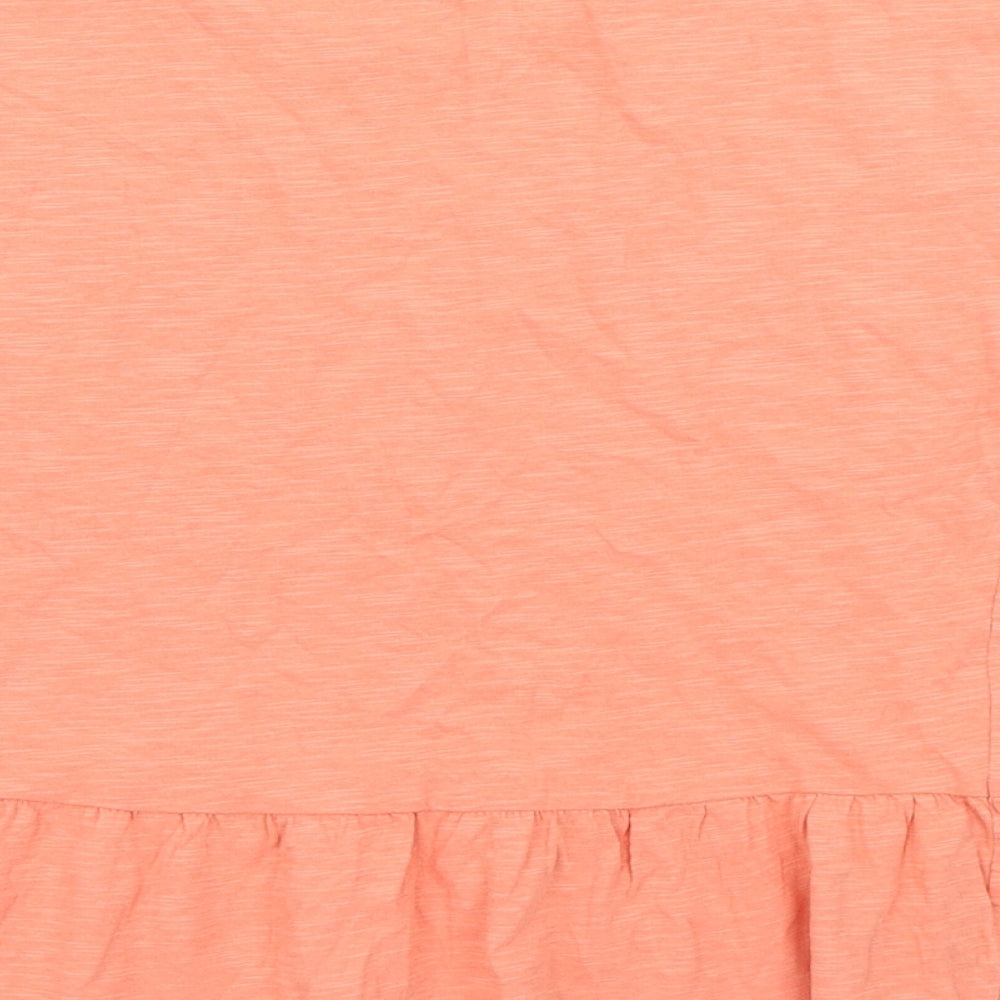 Nutmeg Girls Orange Basic T-Shirt Size 9-10 Years