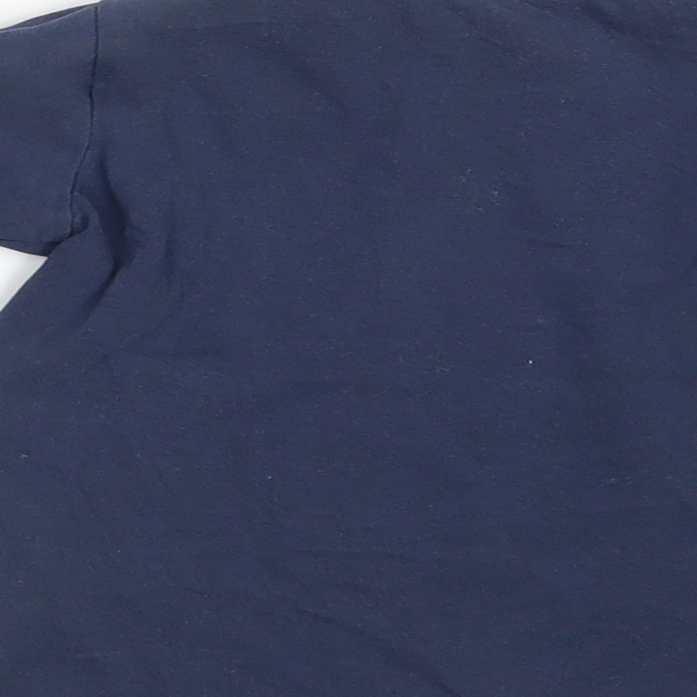 H&M Boys Blue Basic T-Shirt Size 12-18 Months