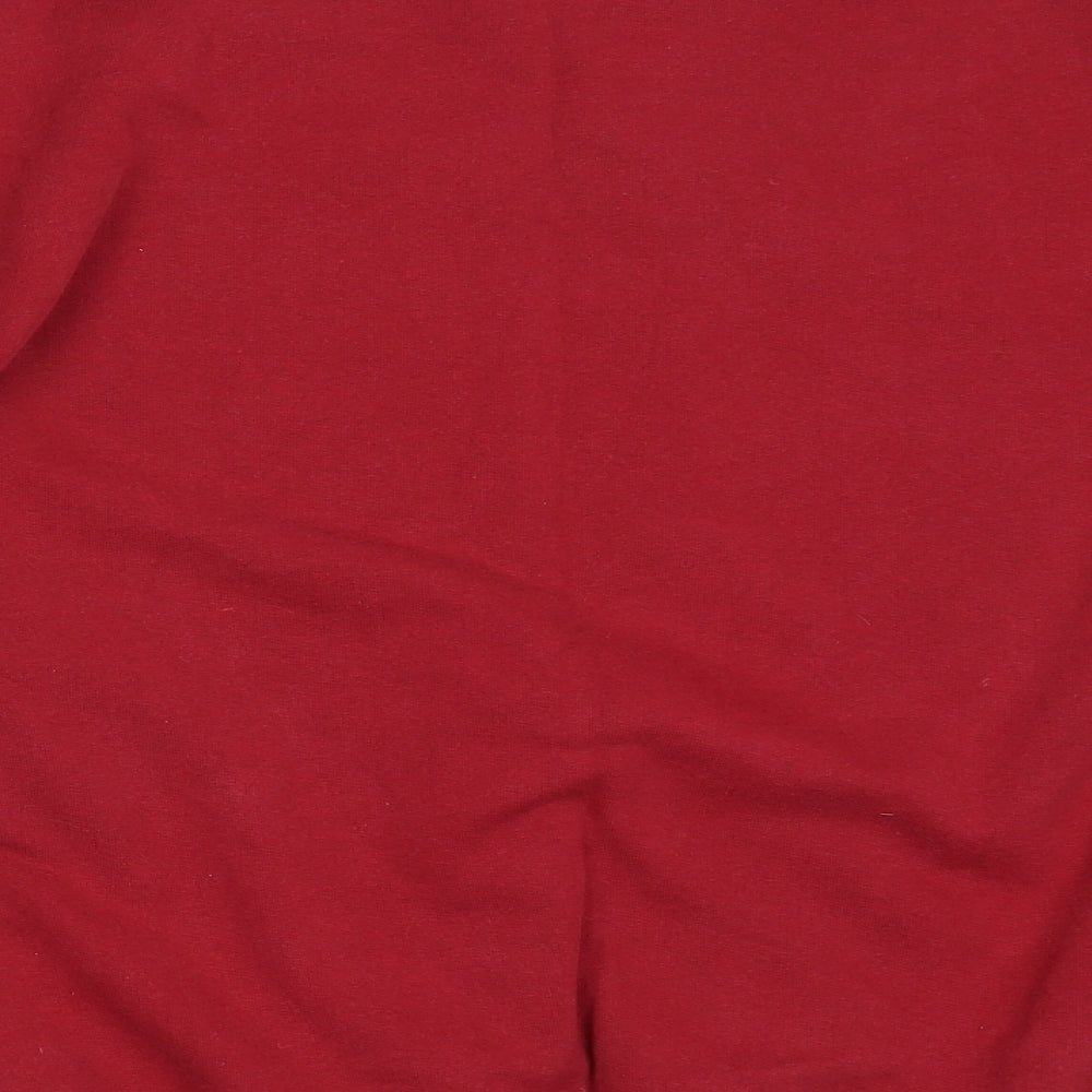 Topman Mens Red Pullover Jumper Size M