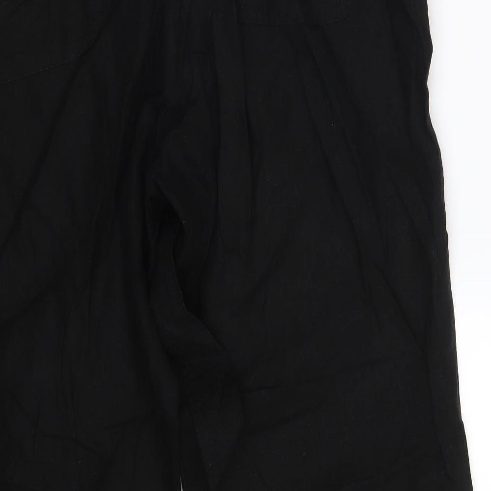 Dorothy Perkins Womens Black Bloomer Trousers Size 16 L30 in