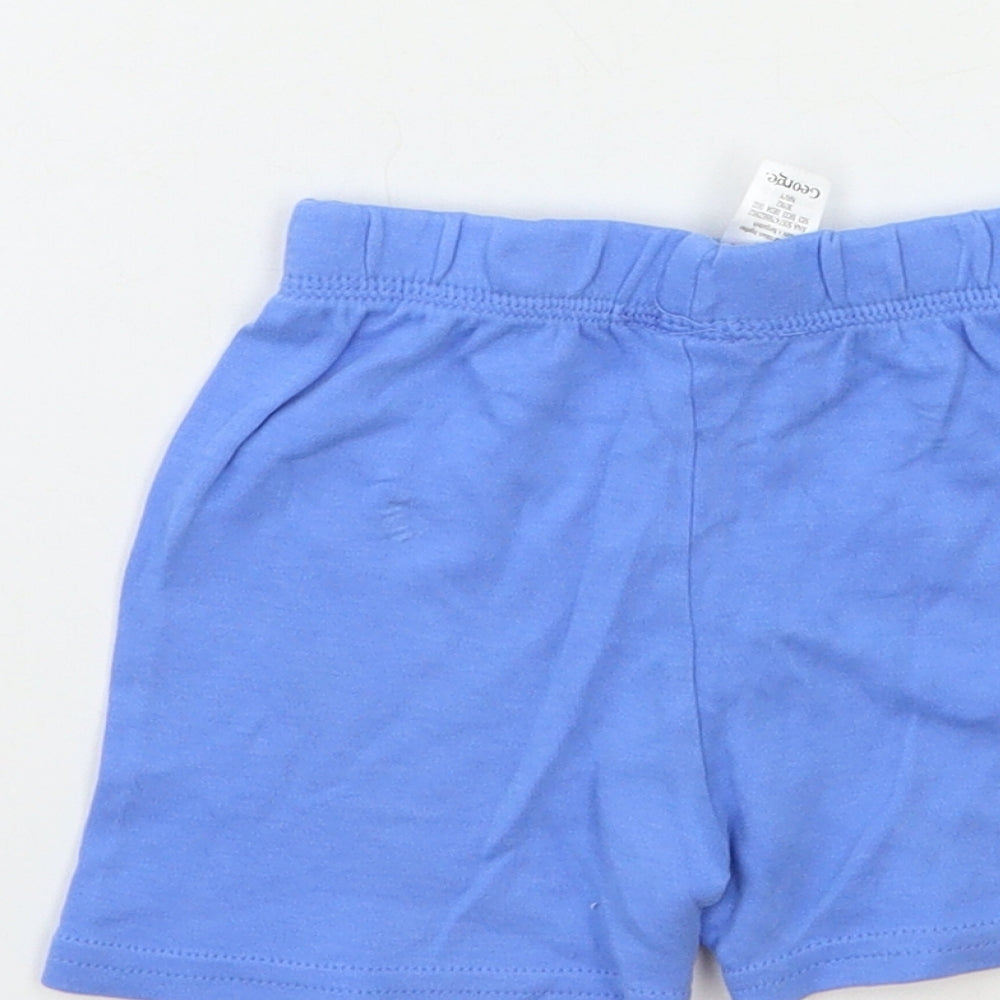 George Baby Blue Cropped Trousers Size 6-9 Months
