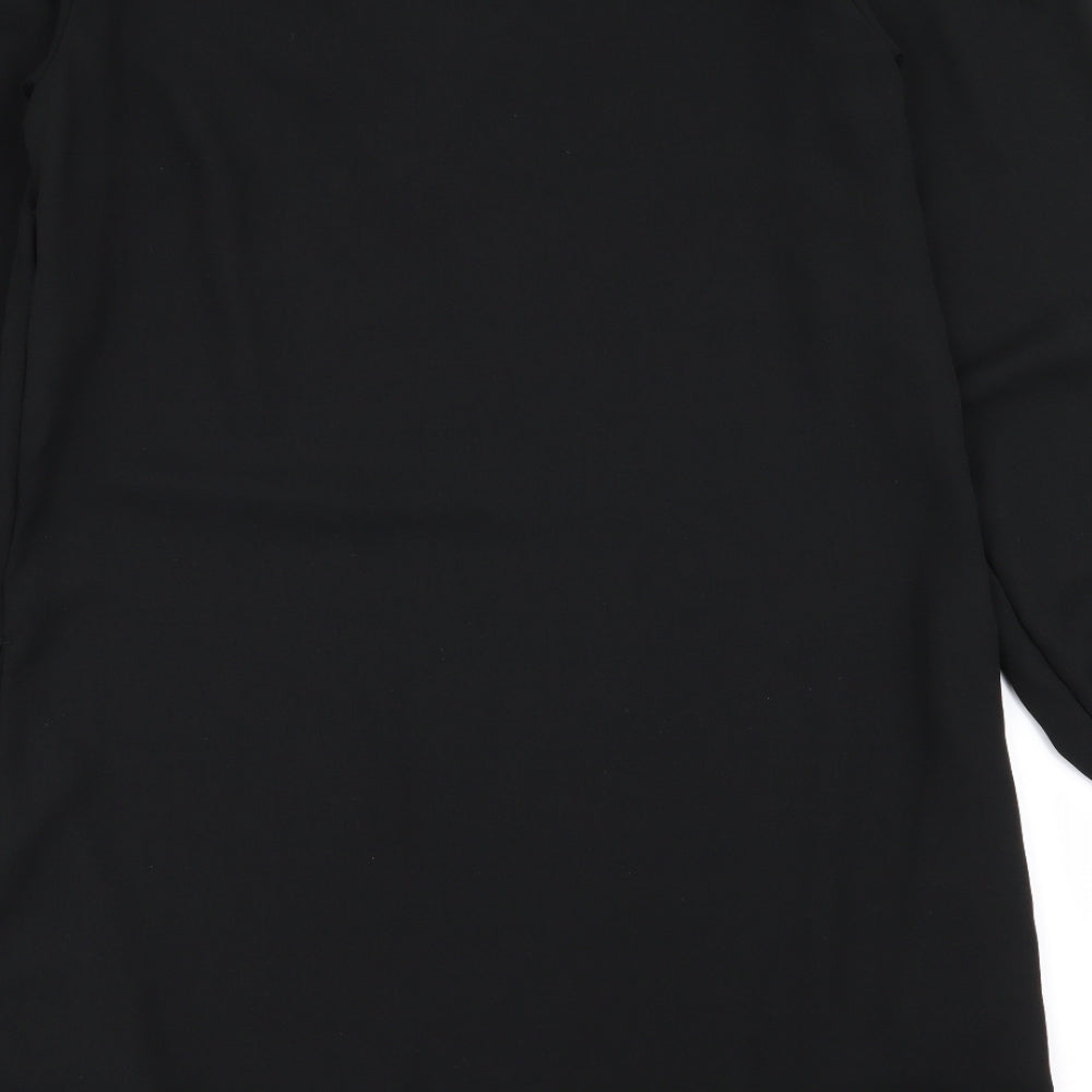 H&M Womens Black A-Line Size 8