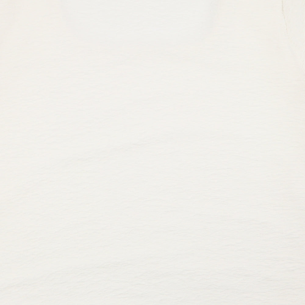 planet Womens White Basic Blouse Size XL