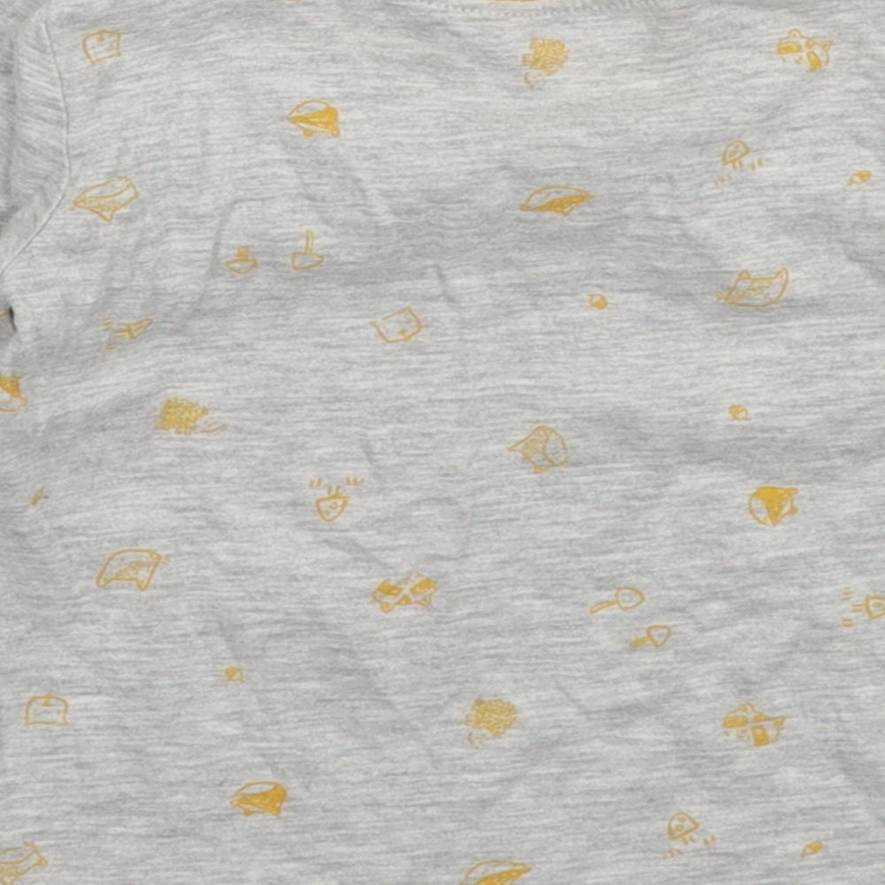 George Baby Grey Basic T-Shirt Size 9-12 Months