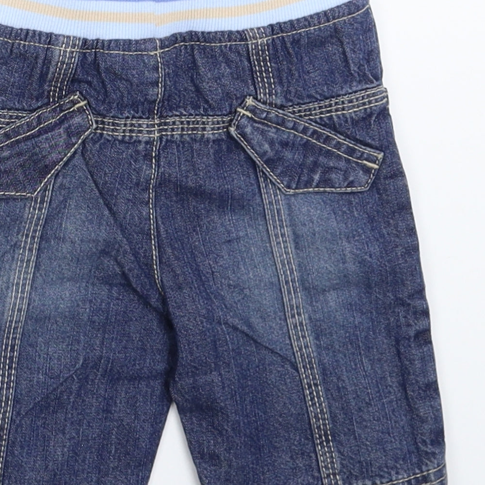 NEXT Baby Blue Denim Cropped Jeans Size 0-3 Months