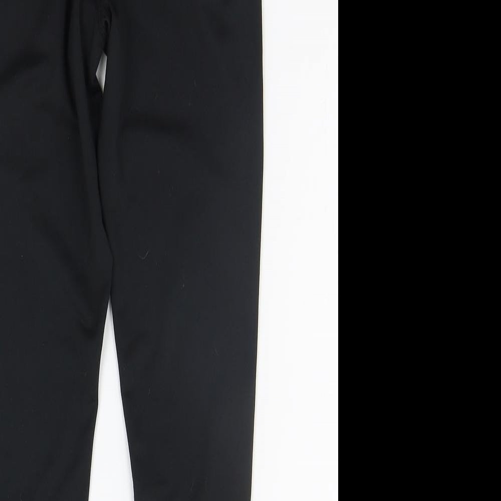 USA Pro Girls Black Jegging Trousers Size 7-8 Years