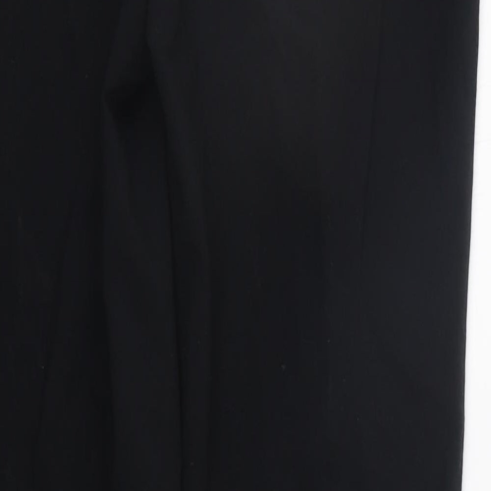 Marks & Spencer Womens Black Trousers Size 10 L26 in