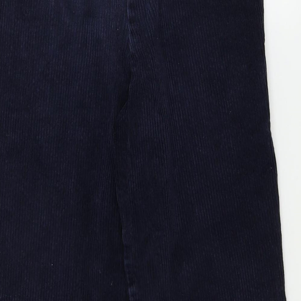 Preworn Boys Blue Corduroy Straight Jeans