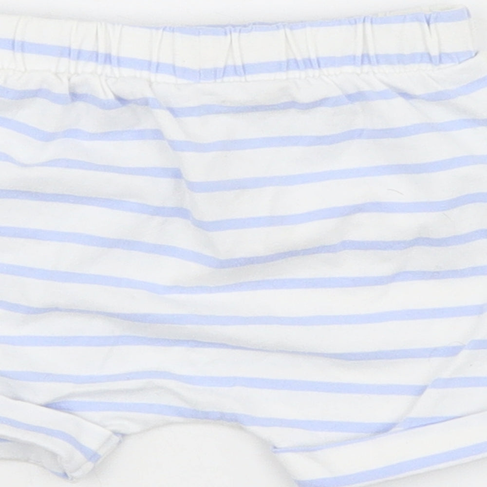 Matalan Baby Multicoloured Striped Cropped Trousers Size 3-6 Months