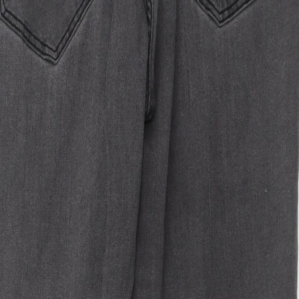 H&M Womens Grey Jegging Jeans Size 44 L30 in