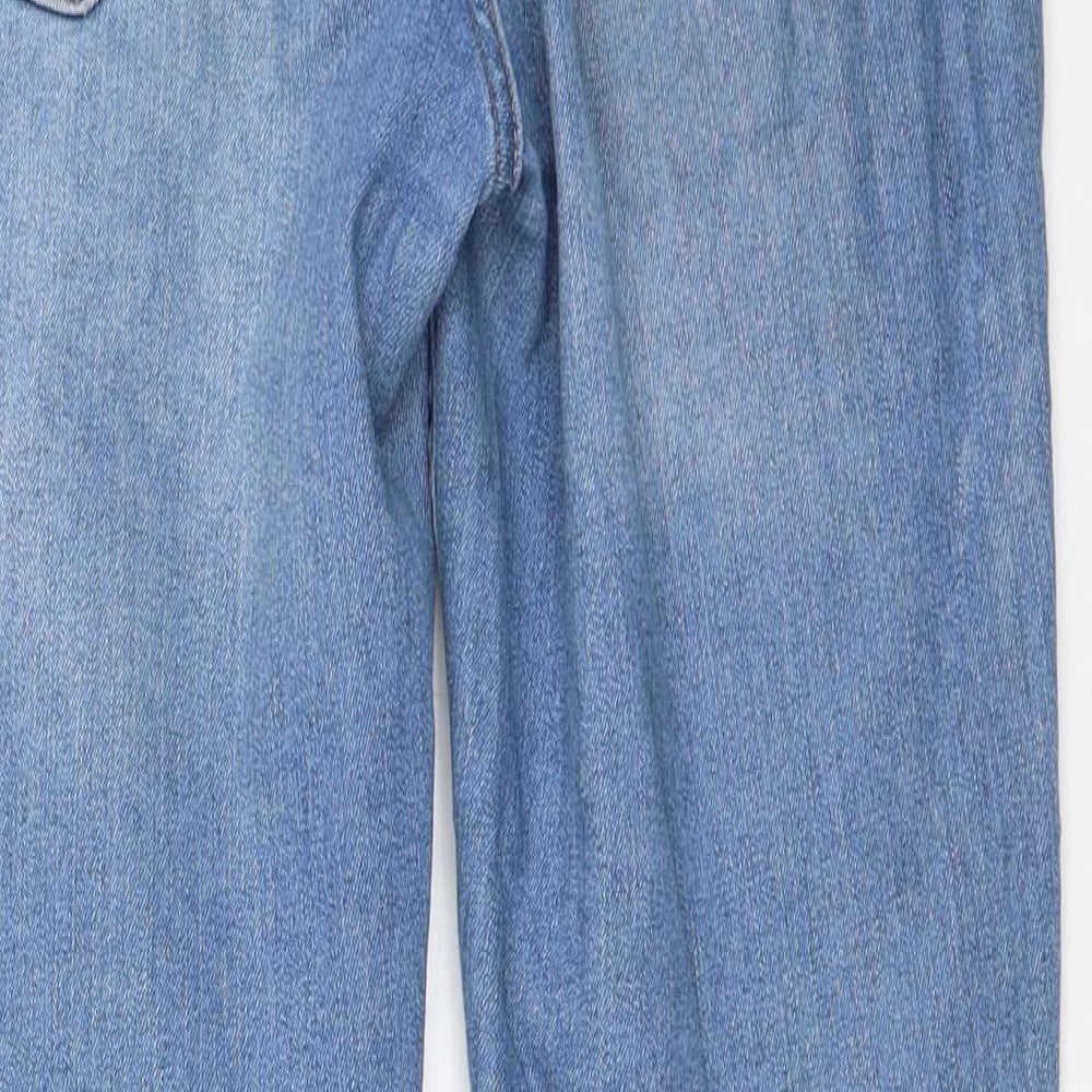 H&M Womens Blue Skinny Jeans Size 38 L28 in