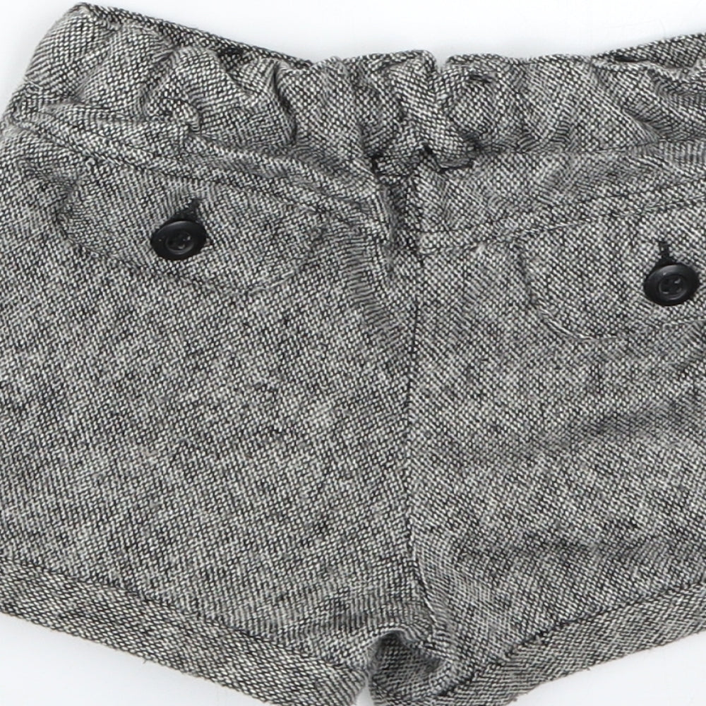 George Girls Grey Mom Shorts Size 4-5 Years