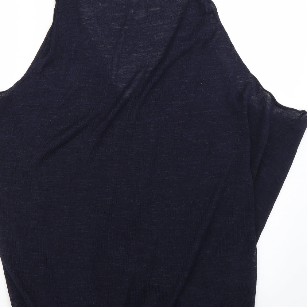 planet Womens Blue Pullover Jumper Size L