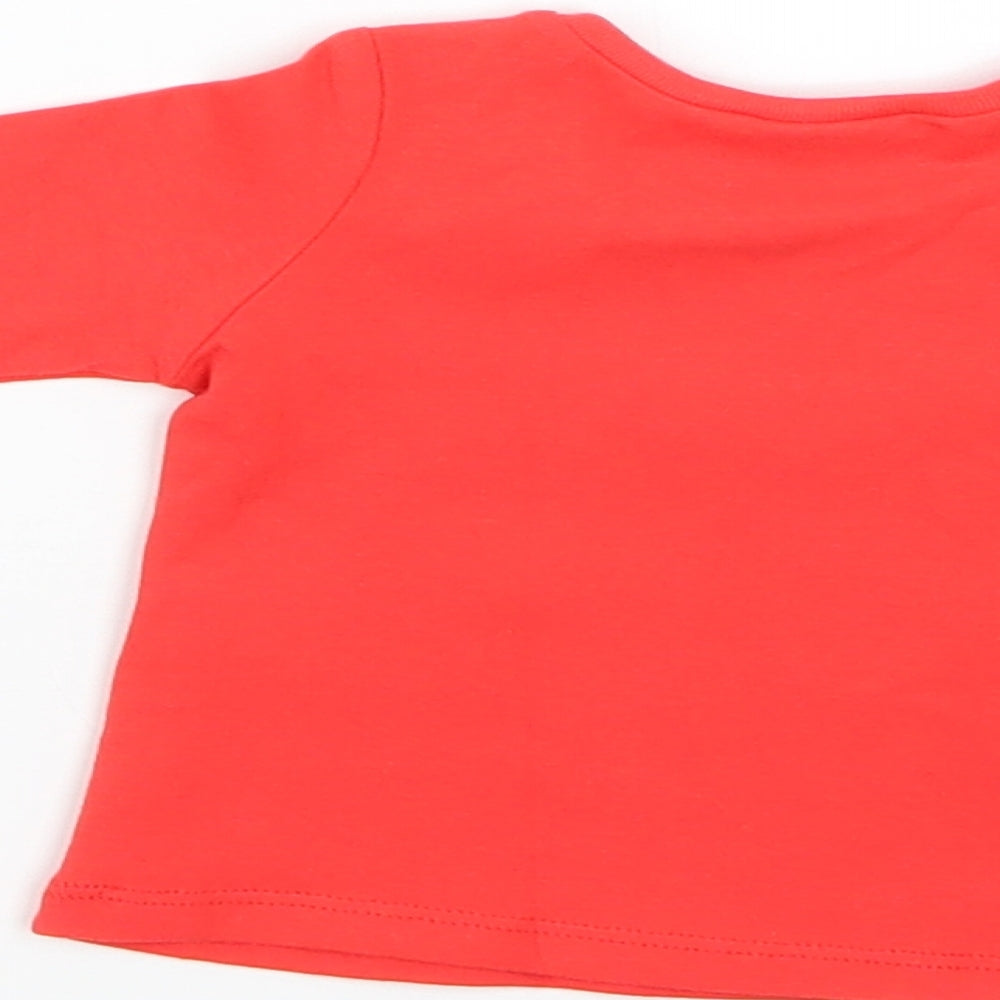 NEXT Baby Red Basic T-Shirt Size Newborn