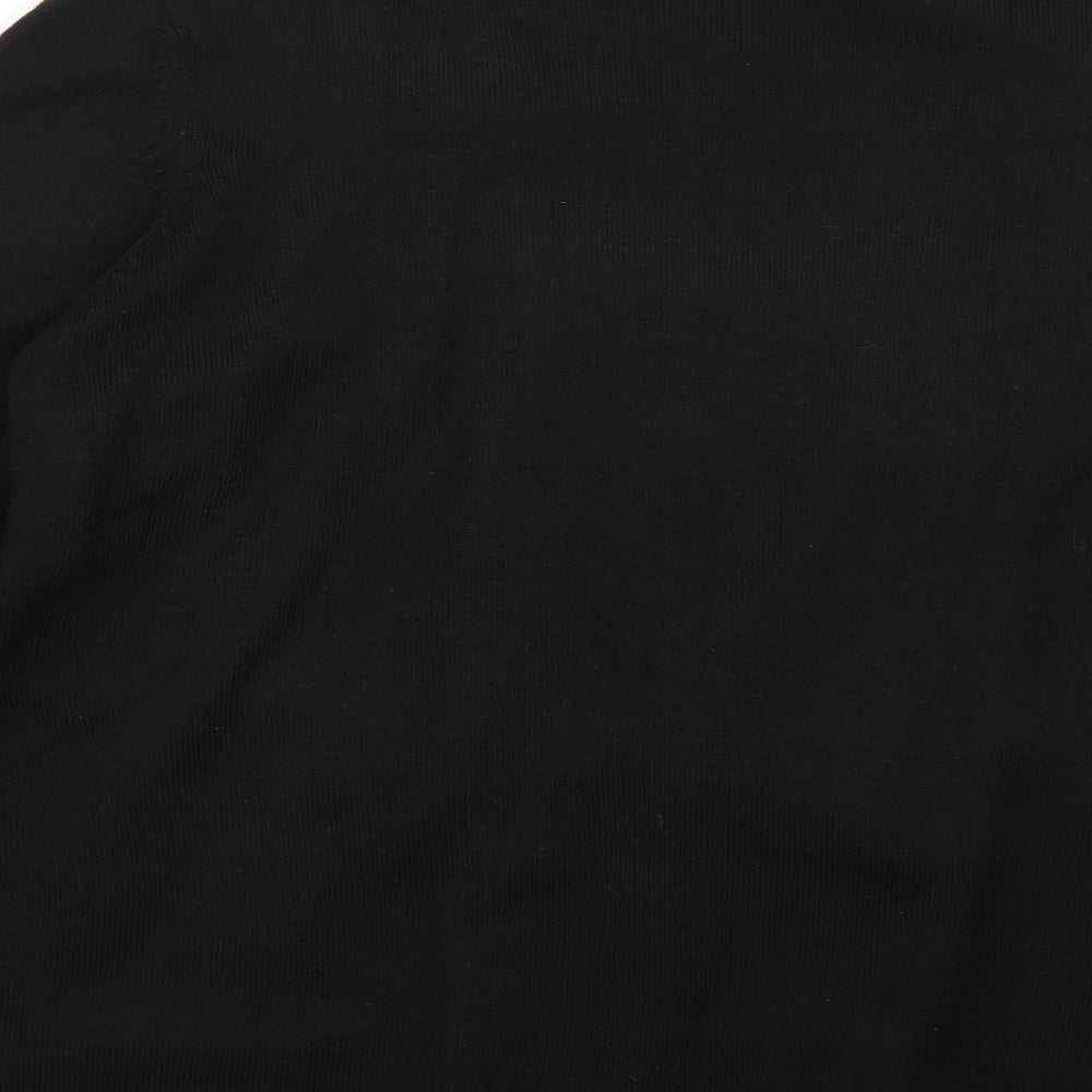 TRUE Womens Black Pullover Jumper Size 18