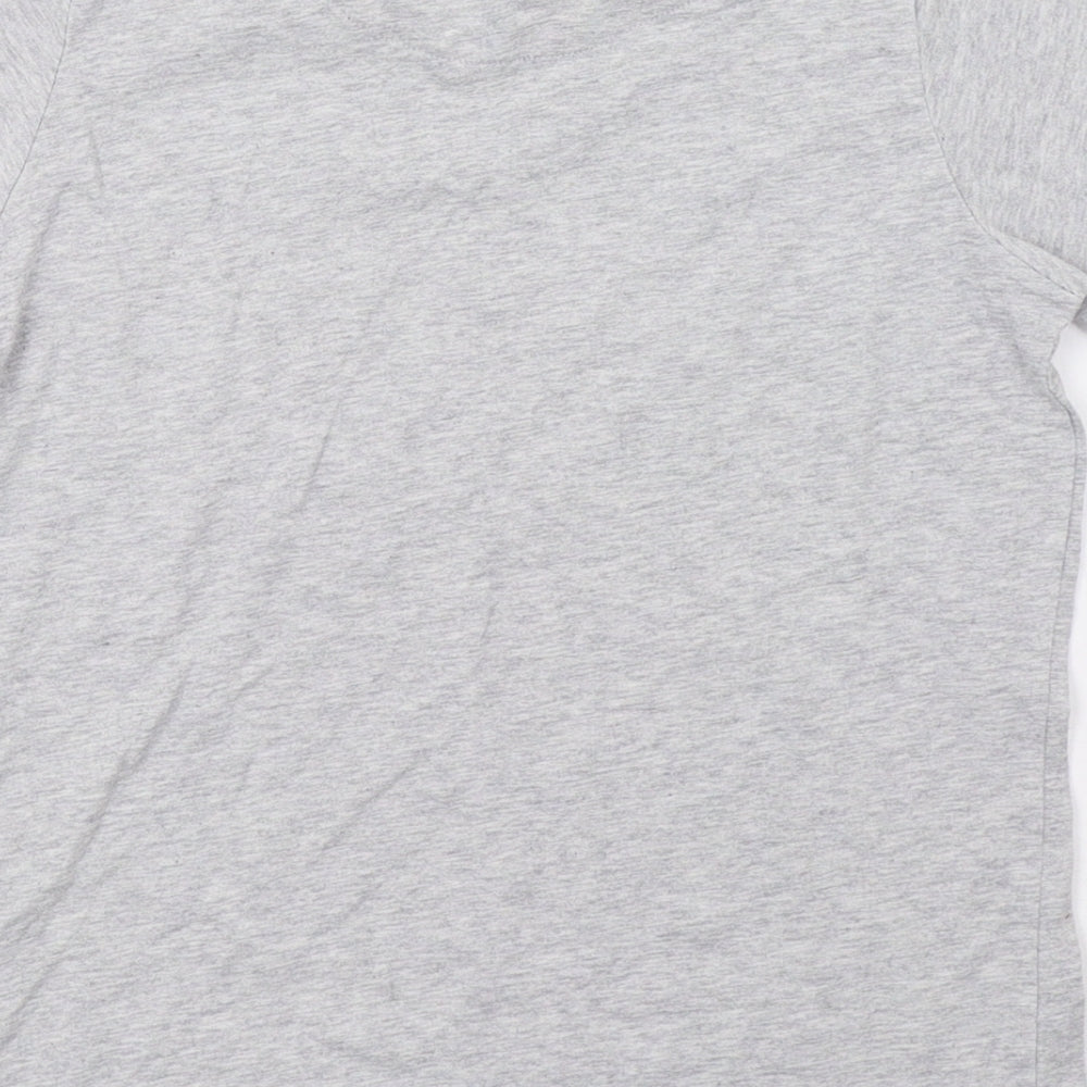 Matalan Boys Grey Basic T-Shirt Size 8 Years