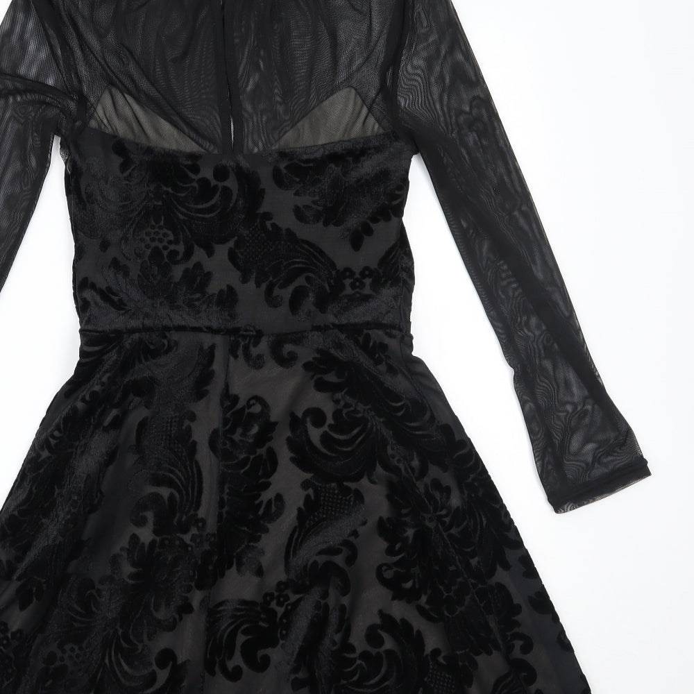 Primark Womens Black Fit & Flare Size 6