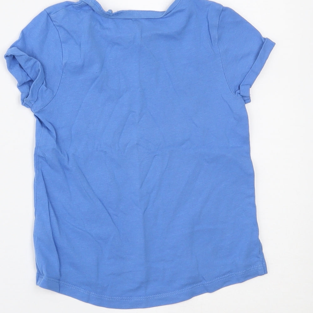 NEXT Boys Blue Basic T-Shirt Size 3-4 Years