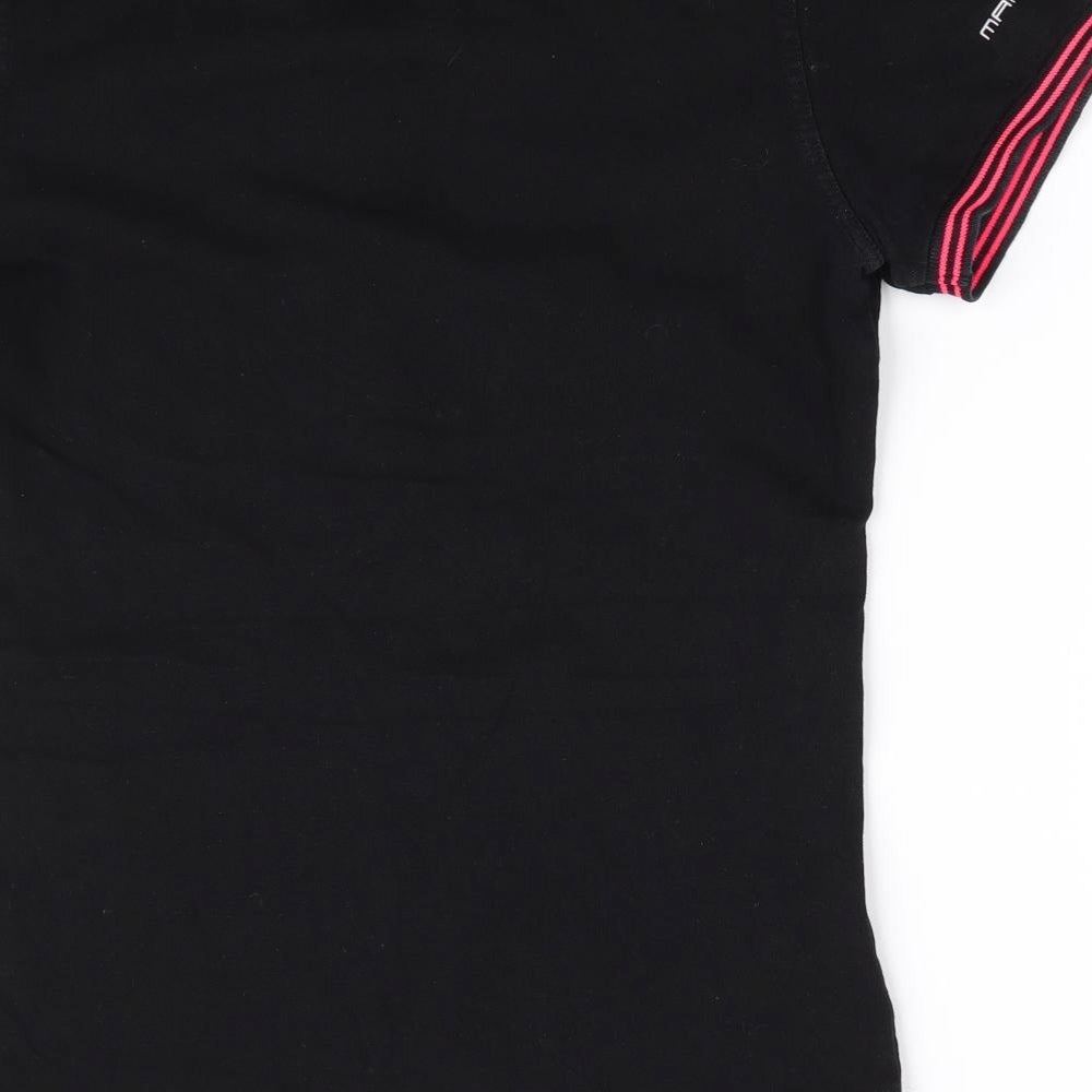 Marine Pool Womens Black Basic Polo Size S - Energy Team France