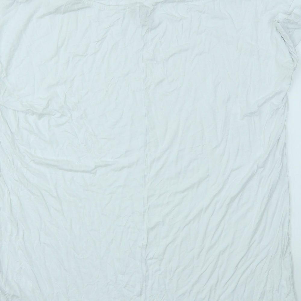 ASOS Womens White Basic T-Shirt Size 16