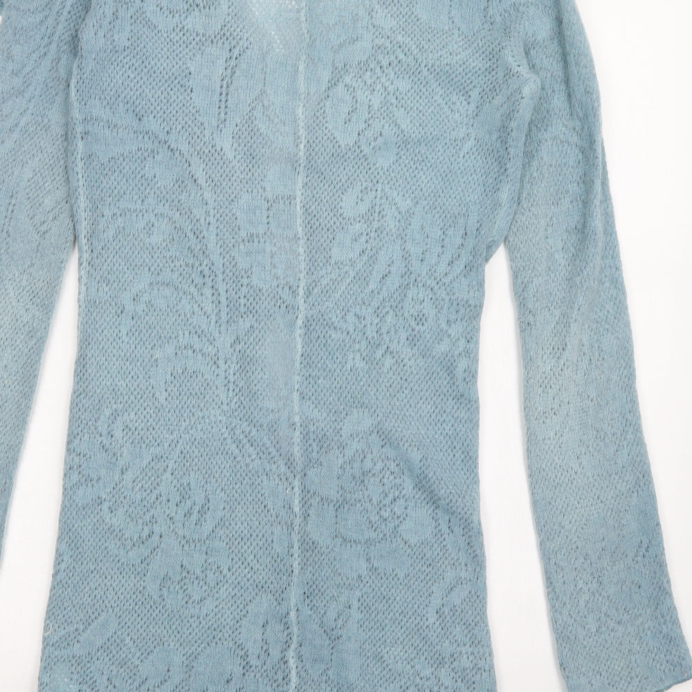 CRISTYN &CO Womens Green Wrap Jumper Size L