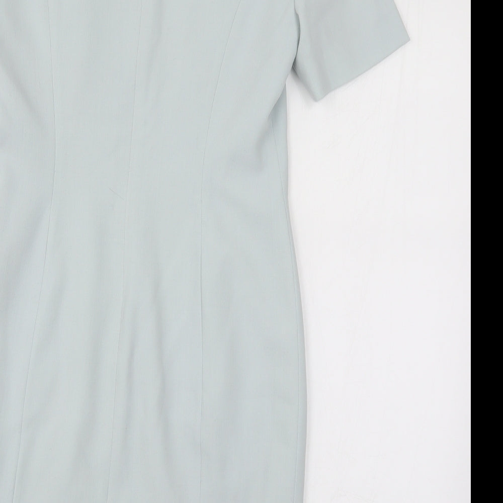 Grace Collection Womens Blue Bodycon
