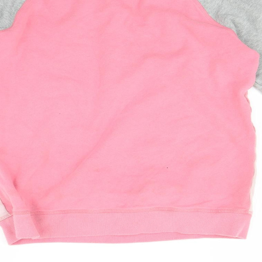 NEXT Girls Pink Pullover Jumper Size 12 Years