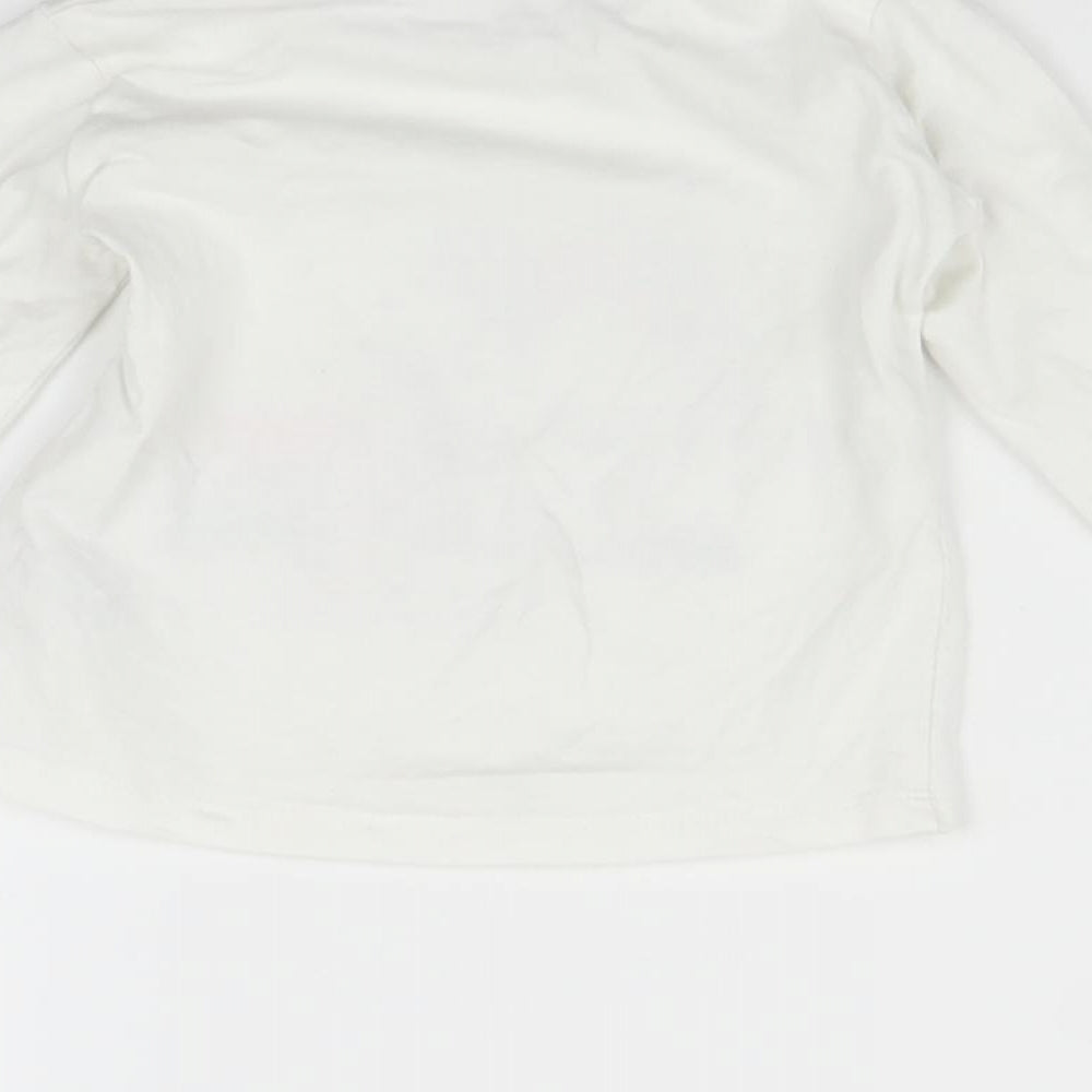 Natalan Baby White Basic T-Shirt Size 12-18 Months
