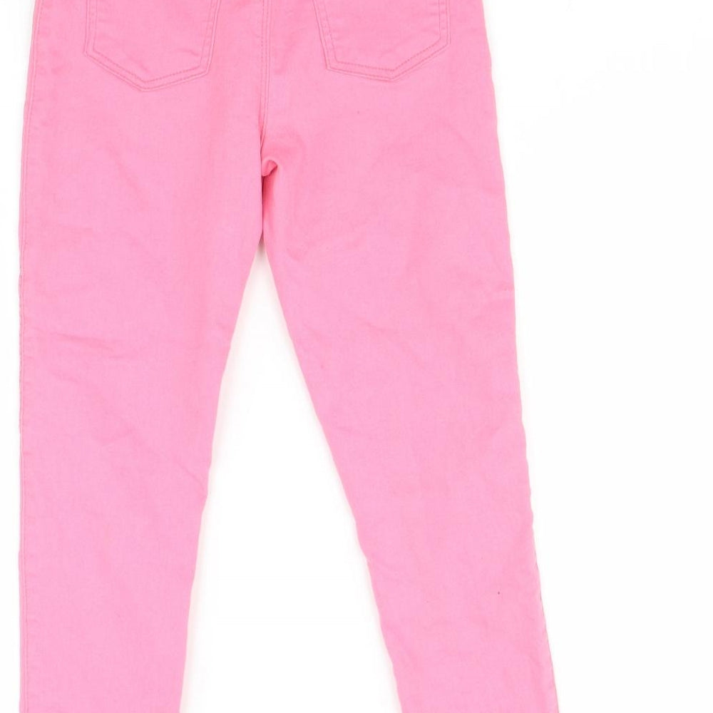 Matalan Girls Pink Skinny Jeans Size 9 Months