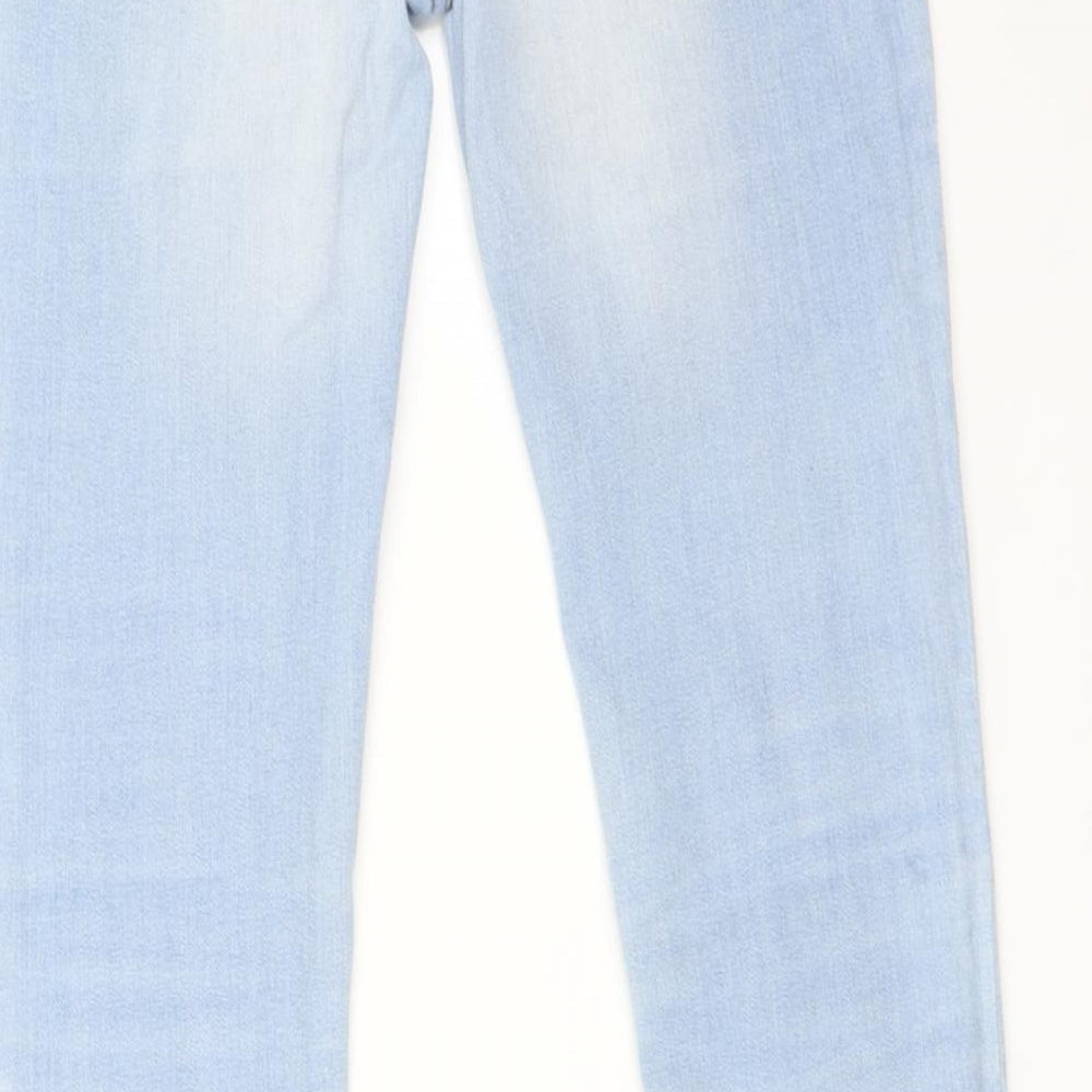 DVRS Womens Blue Skinny Jeans Size 10 L31 in