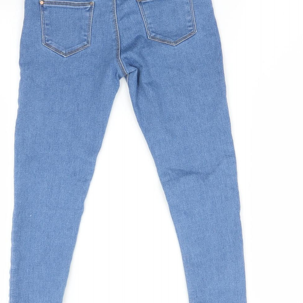 Primark Girls Blue Skinny Jeans Size 9 Months