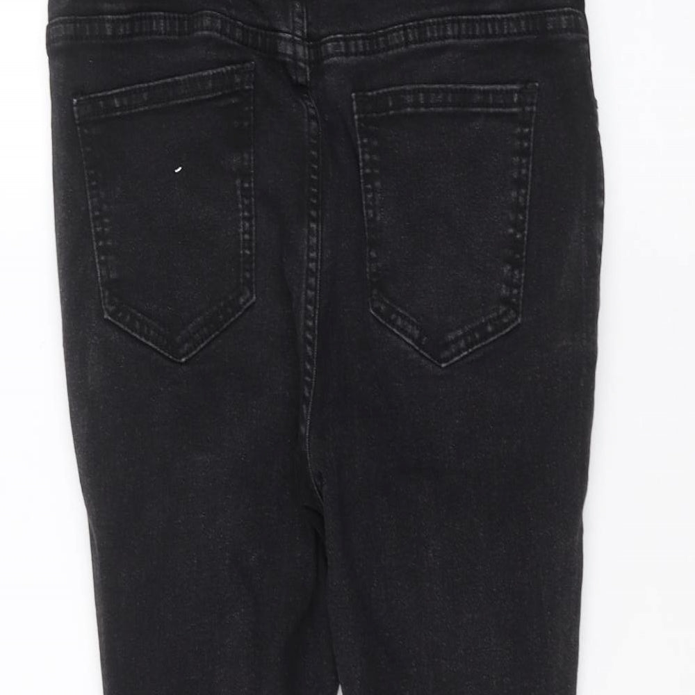 Boohoo Womens Black Skinny Jeans Size 8 L24 in