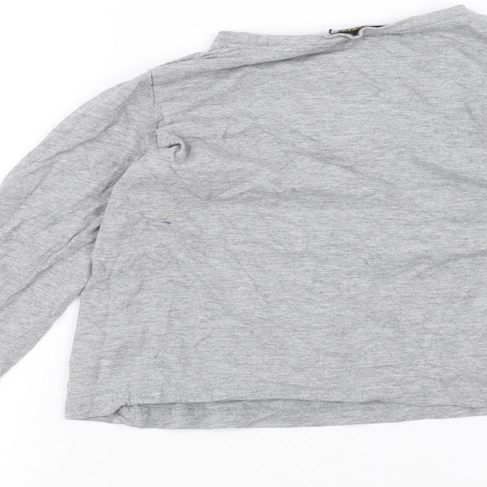 Pacman Boys Grey Basic T-Shirt Size 7-8 Years