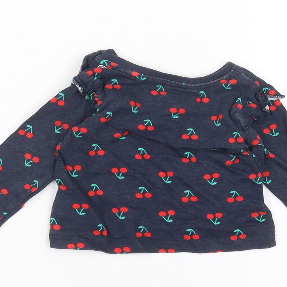 Nutmeg Baby Blue Basic T-Shirt Size 3-6 Months