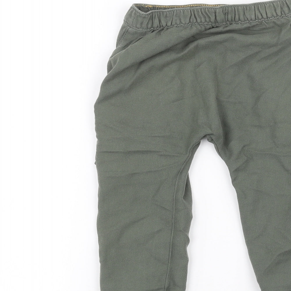 Nutmeg Baby Green Track Pants Trousers Size 9-12 Months