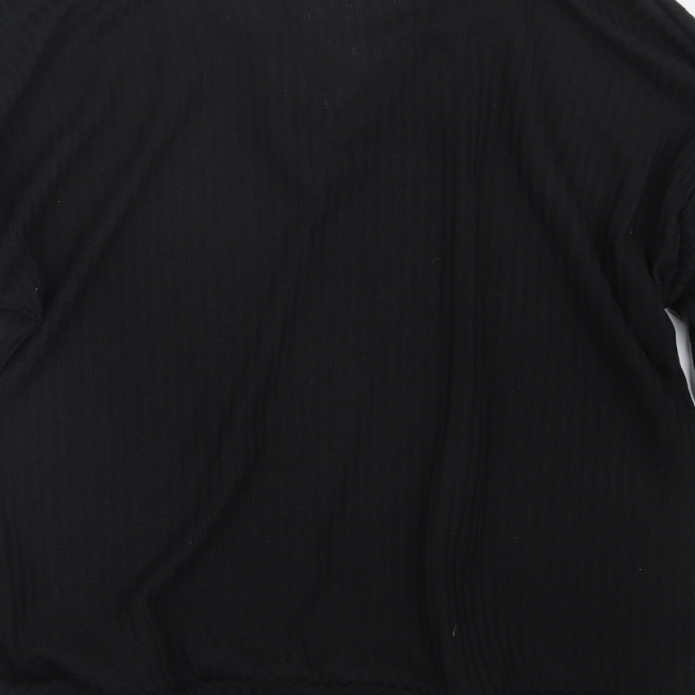 Preworn Womens Black Pullover Jumper Size XL