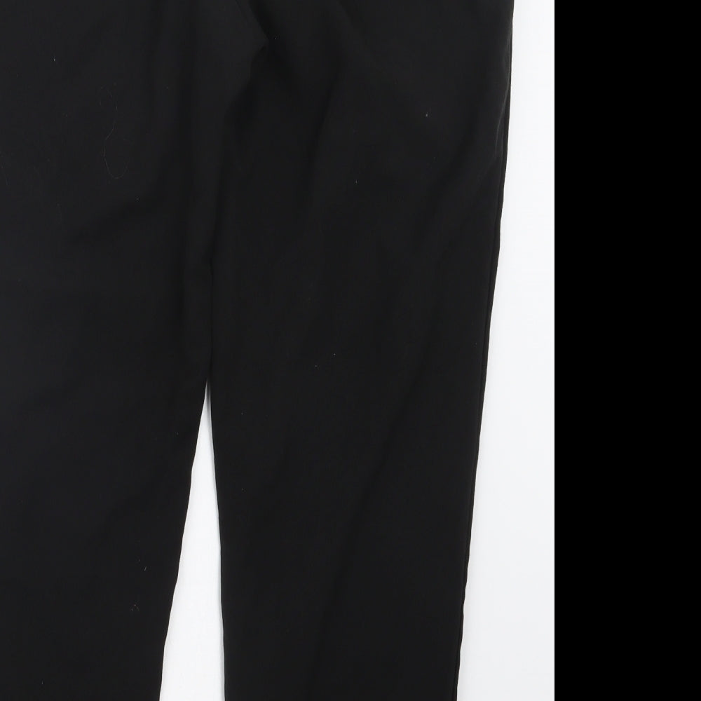 Marks & Spencer Womens Black Trousers Size 16 L27 in