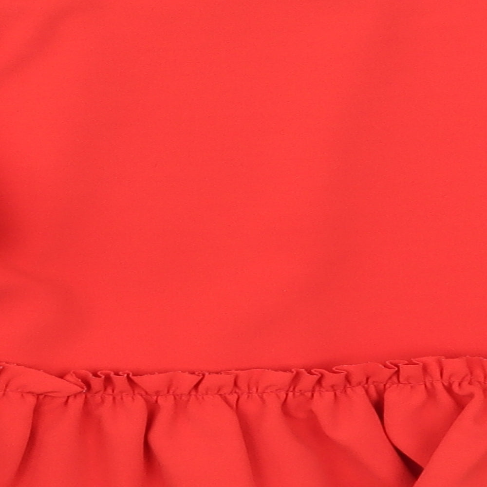 Prague Womens Red Jacket Size 14