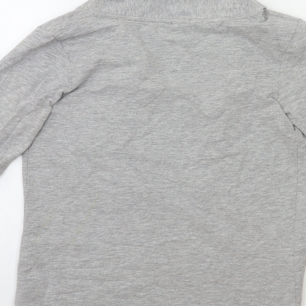 Bonprix Womens Grey Cardigan Jumper Size XS
