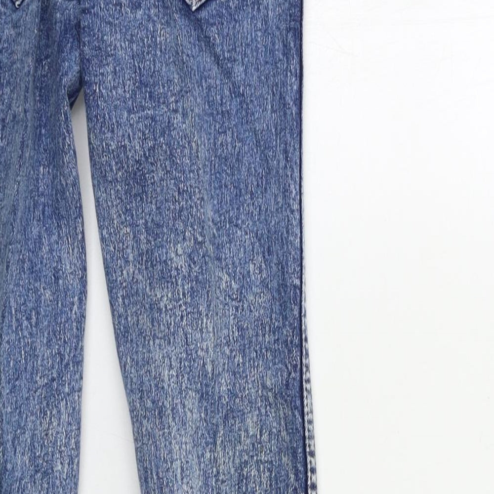 Preworn Womens Blue Denim Skinny Jeans Size 26 in L26 in