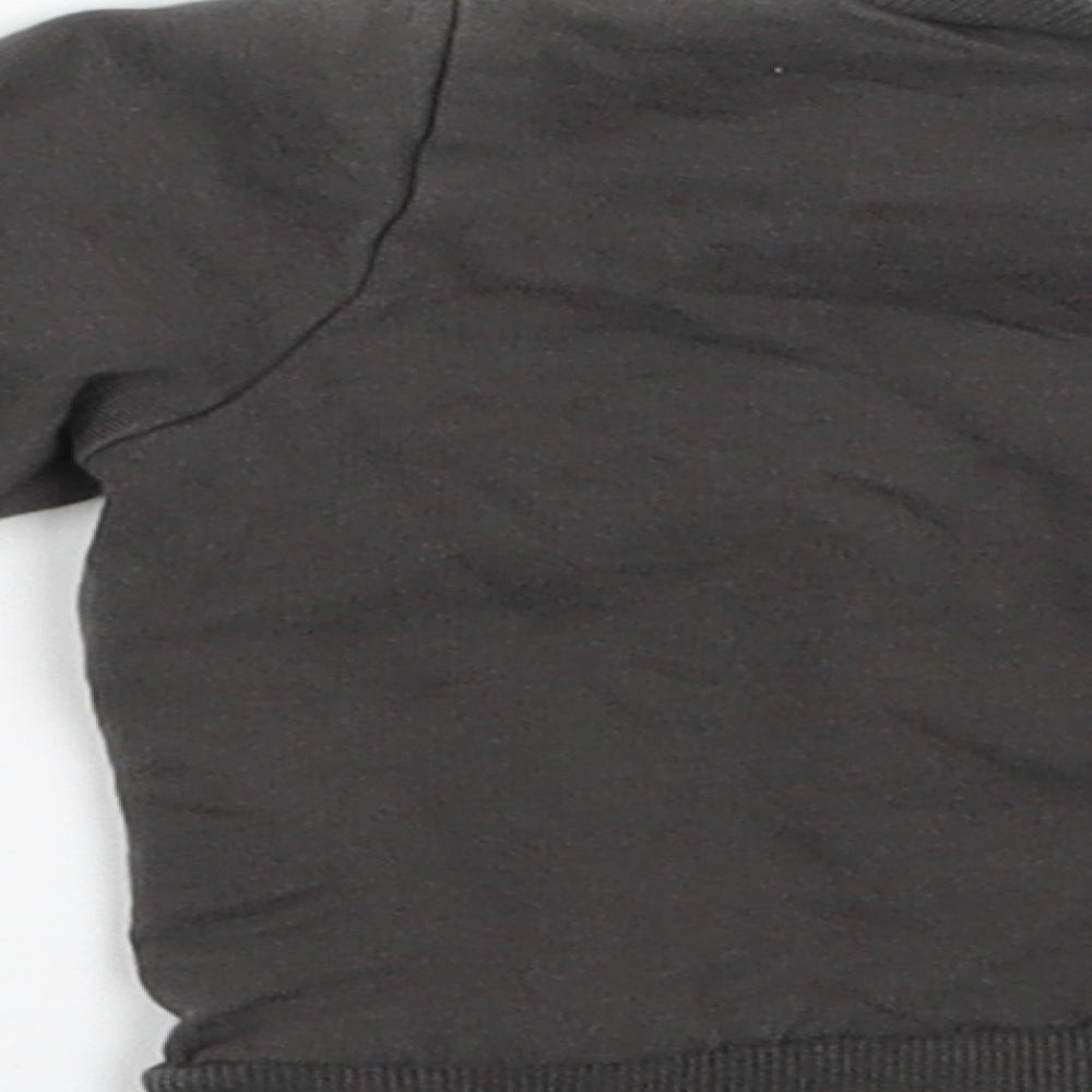 H&M Baby Brown Basic T-Shirt Size 0-3 Months - Size 1-2 m