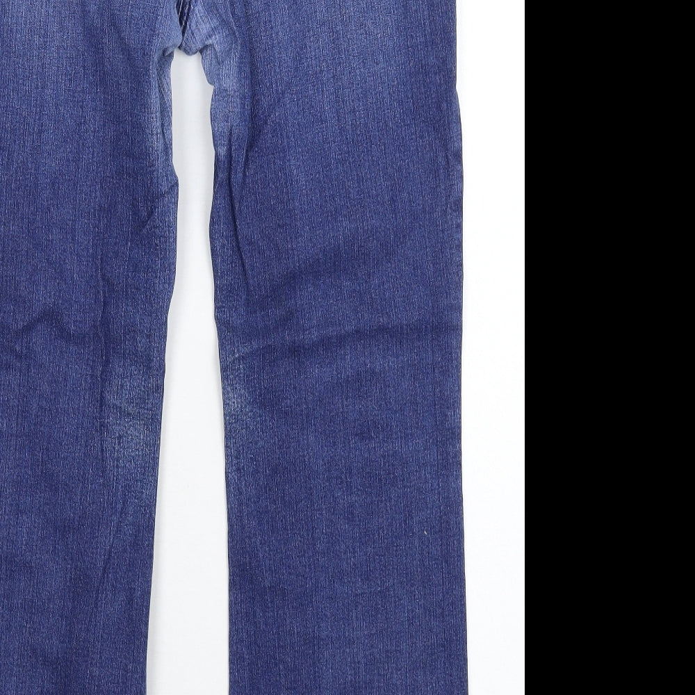 Marks and Spencer Womens Blue Denim Bootcut Jeans Size 36 in L28 in