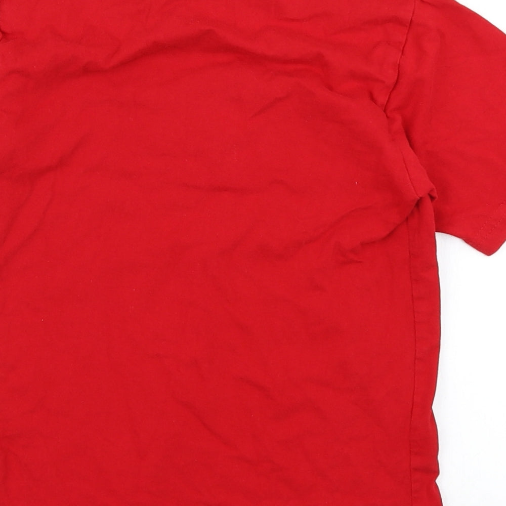 Kebs Boys Red Basic T-Shirt Size 8 Years